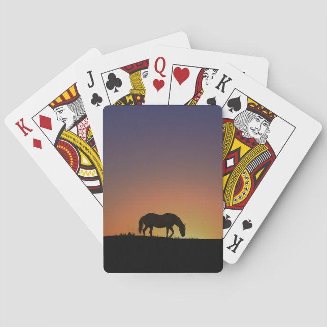 Jeu De Cartes Belle Horse Jouer Cartes (dos)