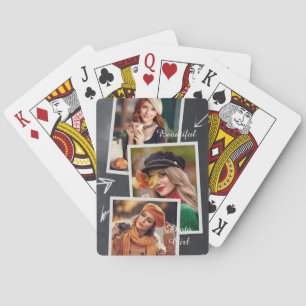 Jeu De Cartes Belle Photo Girl