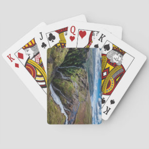 Jeu De Cartes Belle terrasse extérieure de décor de cartes de je