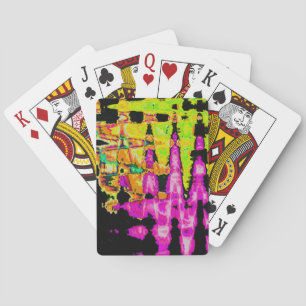 Jeu De Cartes Belles couleurs d'eau Extraordinaire design motif