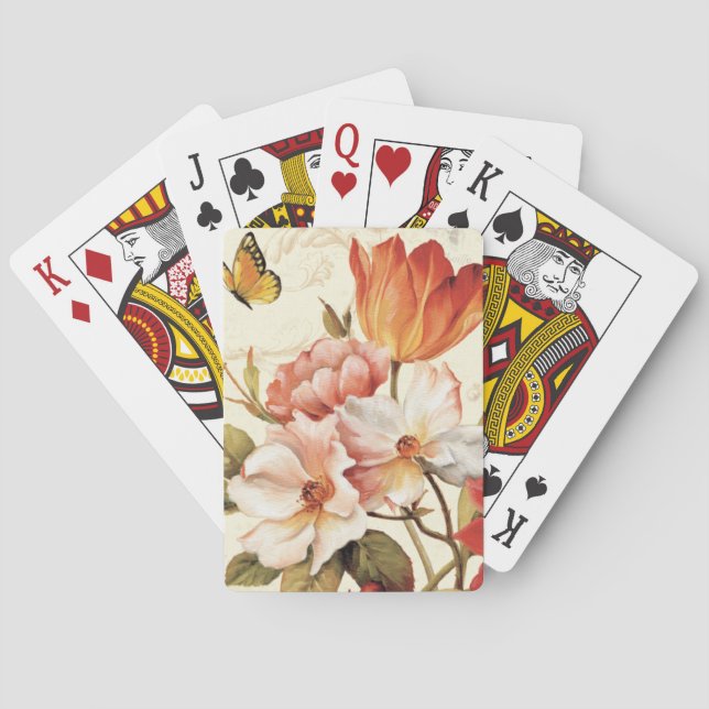 Jeu De Cartes Belles fleurs (dos)