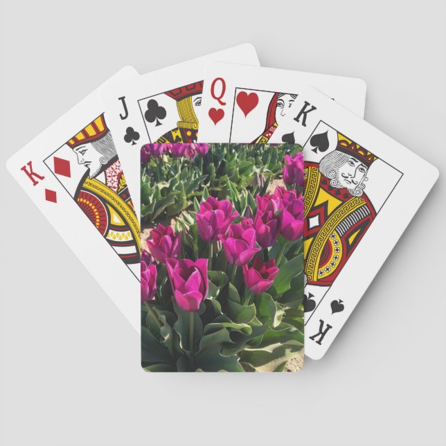 Jeu De Cartes Belles tulipes (dos)