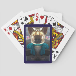 Jeu De Cartes berger allemand Distorsion miroir