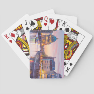 Jeu De Cartes Berlin Skyline Cathédrale Spree River au coucher d