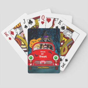 Jeu De Cartes Bernois Mountain Dog voiture voiture effrayant Hal