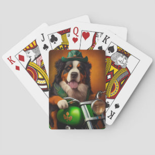 Jeu De Cartes Bernois Vélo de conduite de montagne Saint Patrick