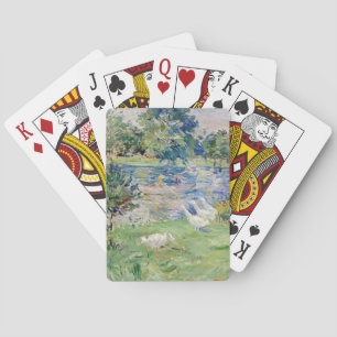 Jeu De Cartes Berthe Morisot - Fille en bateau avec oie