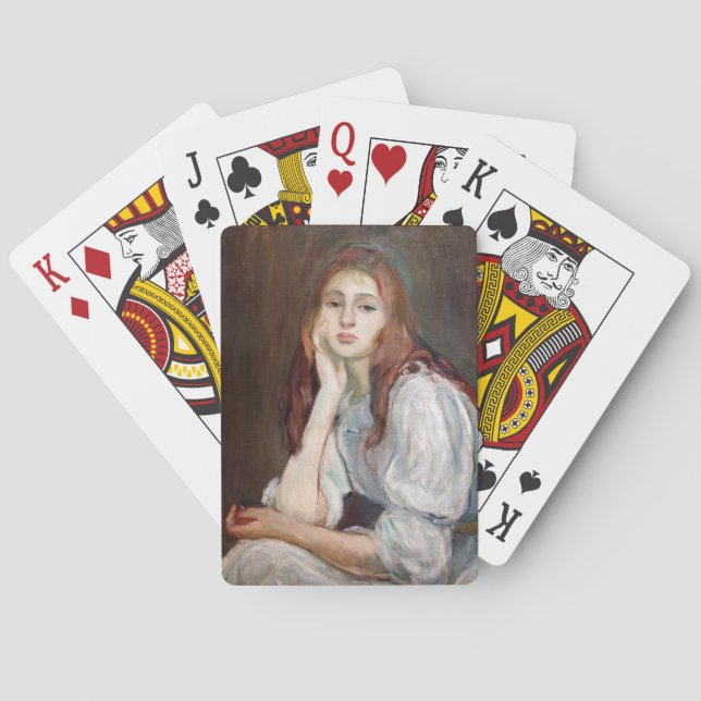 Jeu De Cartes Berthe Morisot - Julie Daydreaming (dos)