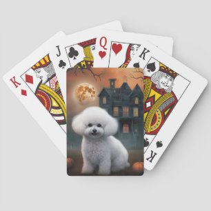Jeu De Cartes Bichon Frise Halloween effroi