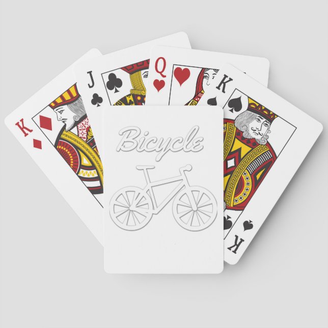 Jeu De Cartes Bicycle simple (dos)