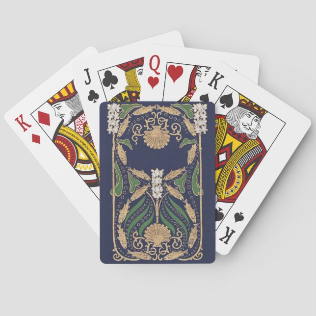 Jeu De Cartes Bicyclette sous-marine Cartes de jeu (dos)