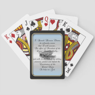 Jeu De Cartes BicycletteMD à cadre noir sous serment présidentie