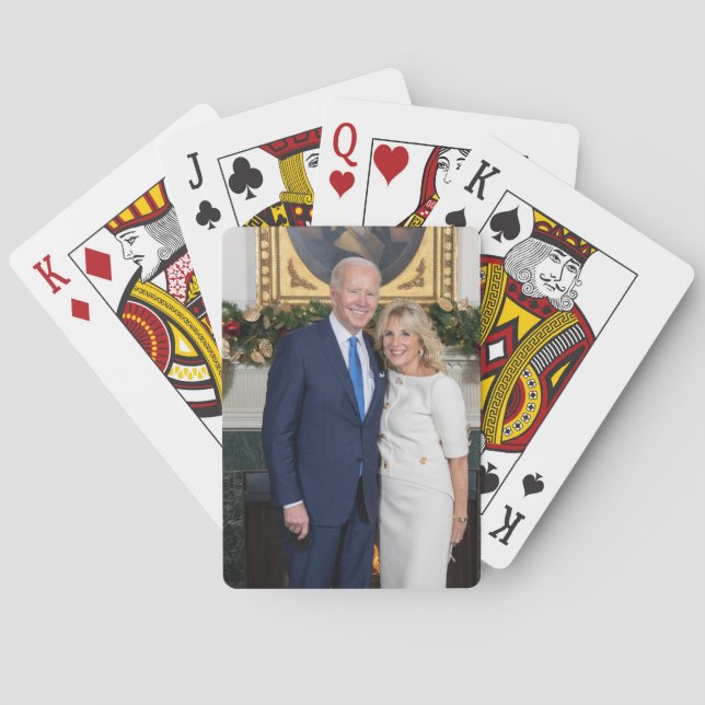 Jeu De Cartes Biden State of the Christmas Union Adresse (dos)