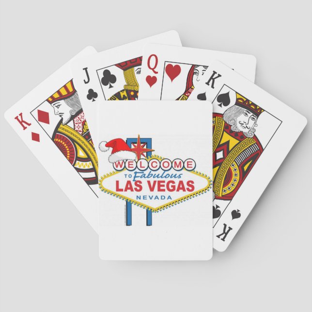 Jeu De Cartes Bienvenue à Fabulous Las Vegas Noël (dos)