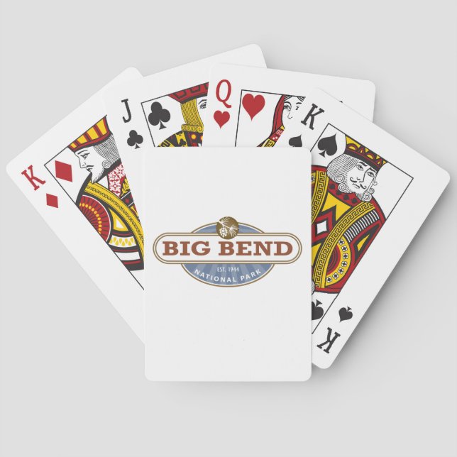 Jeu De Cartes Big Bend National Park Texas (dos)