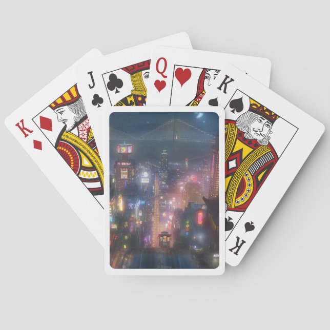 Jeu De Cartes Big Hero 6 Night Sky (dos)
