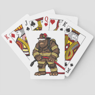 Jeu De Cartes Bigfoot Sasquatch Pompier Noël 2026