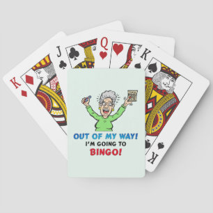 Jeu De Cartes Bingo Lovers Out Of My Way Je vais au Bingo