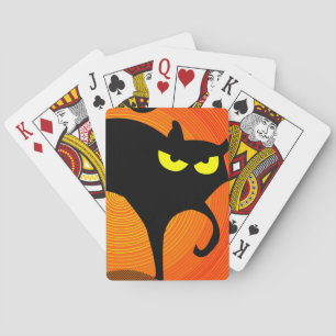 Jeu De Cartes Black Cat Classic Cartes de Jeu