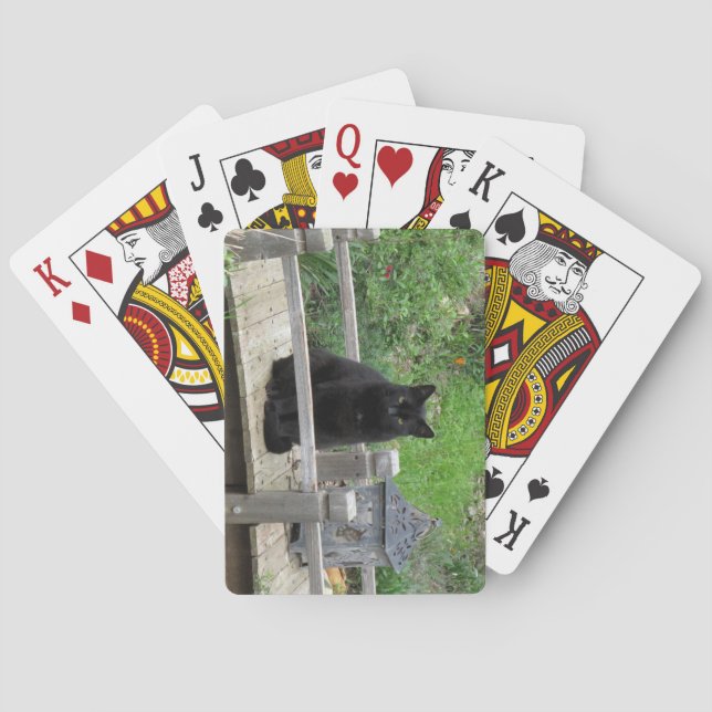 Jeu De Cartes Black Cat on Bridge Jouer des cartes (dos)