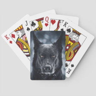 Jeu De Cartes Black German Shepherd