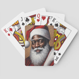 Jeu De Cartes Black Santa Playing Cards | Poker, Spades Cards