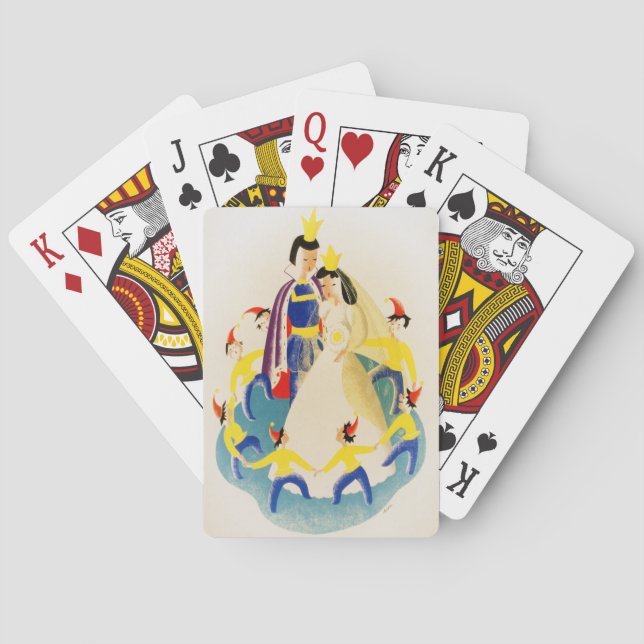 Jeu De Cartes Blanche-Neige et les sept nains (dos)