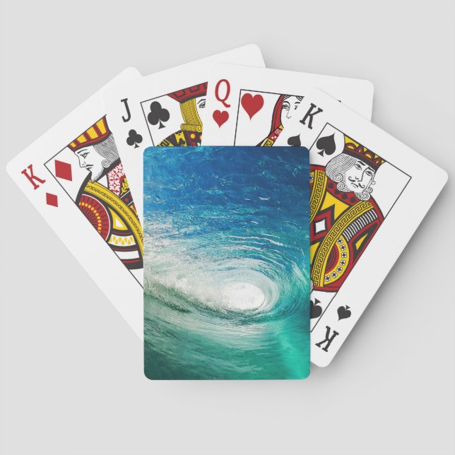 Jeu De Cartes Bleu (dos)