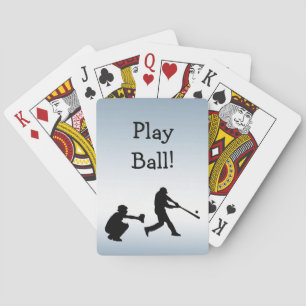 Jeu De Cartes Bleu Baseball Jouer Ball Jouer Cartes