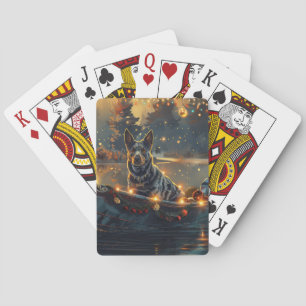 Jeu De Cartes Blue Heeler Noël Festive Voyage