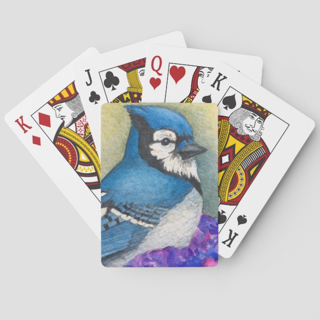 Jeu De Cartes Blue Jay Playing Cards Bircher Watcher Gift Bird (dos)