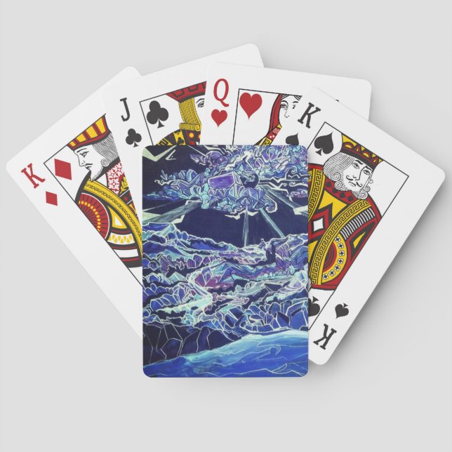 Jeu De Cartes Blue Planet Art - Jouer aux cartes (dos)