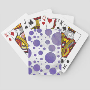 Jeu De Cartes Blueberry Smear Polka Dot