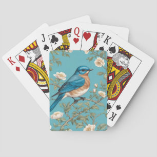 Jeu De Cartes Bluebird William Morris Inspiré Turquois
