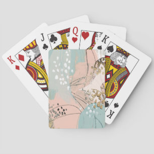 Jeu De Cartes Blush & Gold I