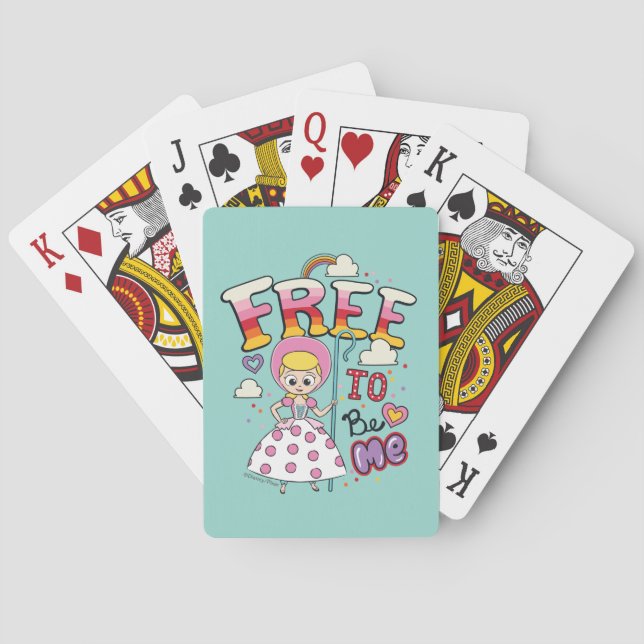 Jeu De Cartes Bo Peep "Libre D'Être Moi" (dos)