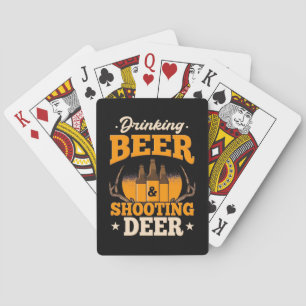 Jeu De Cartes Boire De La Bière Et Chasser Le Cerf