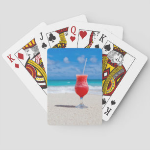 Jeu De Cartes Boire sur la plage jouer aux cartes
