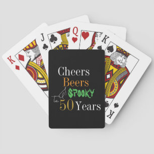 Jeu De Cartes Boire un coup pour une fête d'Halloween pour un 50
