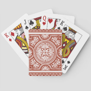 Jeu De Cartes Bois de graveur IV de cinabre