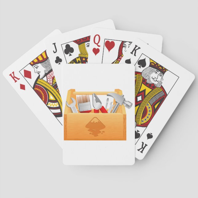 Jeu De Cartes Boîte à outils Lecture de cartes (dos)
