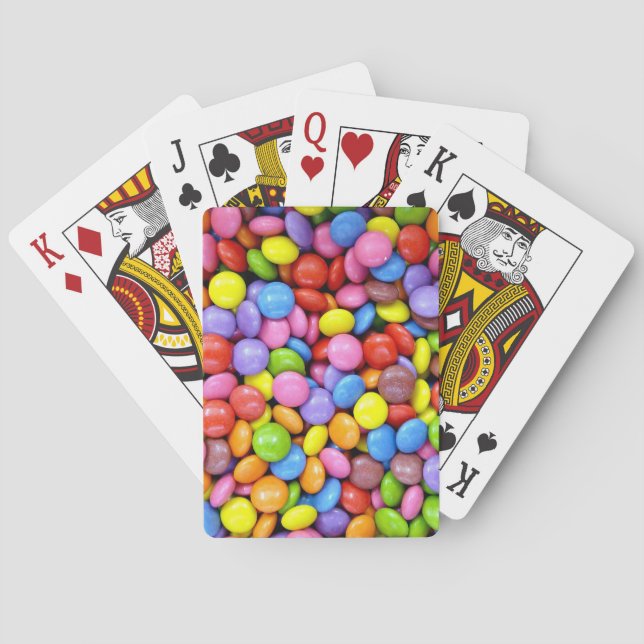 Jeu De Cartes Bonbons colorés (dos)