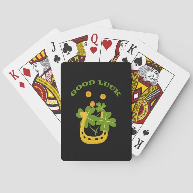 Jeu De Cartes Bonne chance (dos)