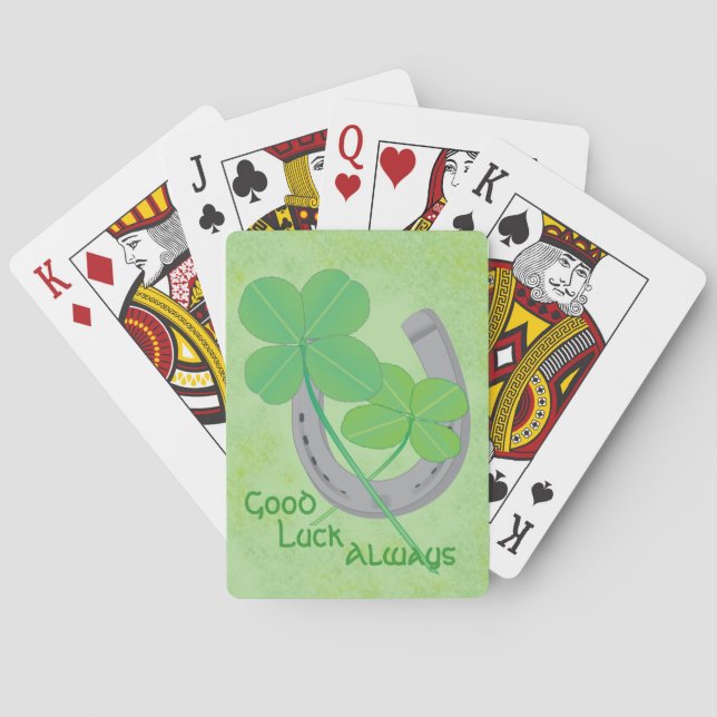 Jeu De Cartes Bonne chance Jouer des cartes (dos)
