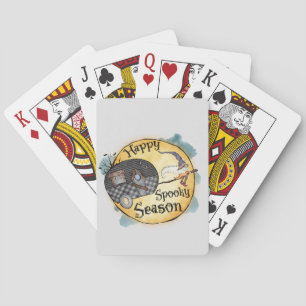 Jeu De Cartes Bonne saison Éffrayante Halloween Camping