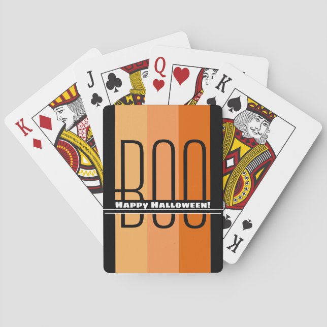 Jeu De Cartes Boo Happy Halloween (dos)