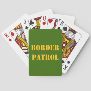 JEU DE CARTES BORDER PATROL