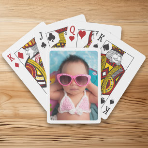 Jeu De Cartes Bordure blanche pour votre photo