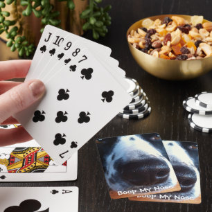 Jeu De Cartes Bordure Collie Heeler Mix Chien Boucle Mon nez Pho