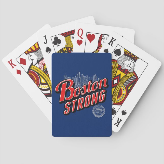 Jeu De Cartes Boston City Strong Se Souvient (dos)